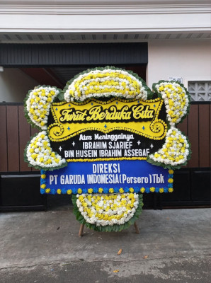 Papan Bunga Duka di Banyusari