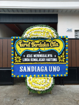 Papan Bunga Duka di Banyusari