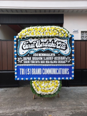 Papan Bunga Duka di Banyusari